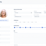 Member Profile Page