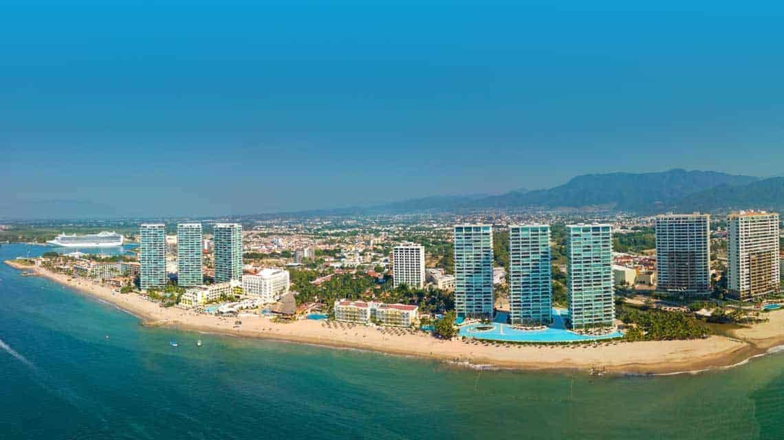 Vallarta Hotel Zone Beach properties