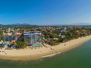 Vistas Aéreas de las Regiones Más Populares de Puerto Vallarta